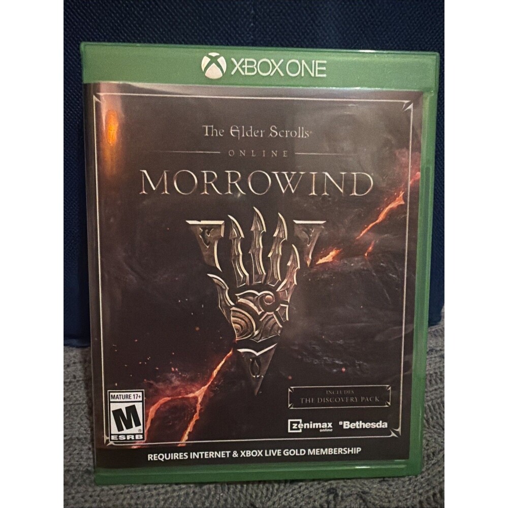 Elder Scrolls Online: Morrowind, Bethesda, Xbox One Game Excellent Condition